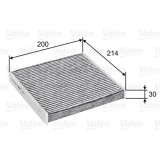 Valeo Filtru, aer habitaclu Valeo Protect