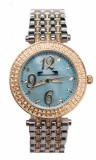 Cumpara ieftin Ceas Dama Matteo Ferari Gold&amp;Silver/Blue Elegant V Ochelari Cadou