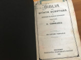 Princeps! BIBLIA CORNILESCU 1921- COPERTI ORIGINALE/ STARE EXCELENTA !