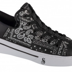 Pantofi pentru adidași Skechers Slip-Ins Snoop One - Double G 251017-BKW negru