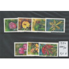 Tanzania 1994 - Mi 1880/86 - Flora, flori