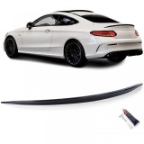 Spoiler Spate Sport Lip Gloss Negru cu ABE, potrivit pentru Mercedes C205 Coupe 2015-2022 Performance AutoTuning
