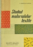 Studiul materialelor textile - 1960 - I. Ionescu-Muscel (P210)