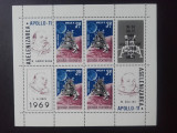 1969 - Apollo 11 (bloc ) - LP704a, Nestampilat