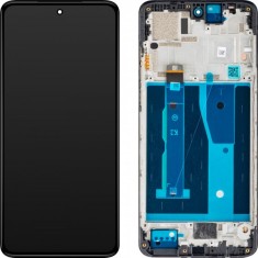 Display cu Touchscreen Motorola Moto G84, cu Rama, Negru, Service Pack 5D68C23231 foto