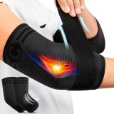 Genunchieră reglabilă pentru epicondilită, 2 bucăți, genunchieră pentru epicondilită cu bandă și amortizare din gel, protecții pentru cot unisex pentr