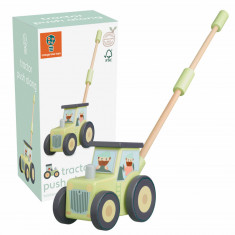 Jucarie de impins tractor Orange Tree Toys