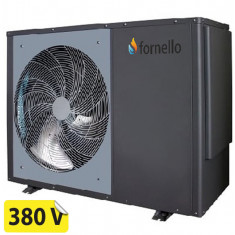 Pachet Pompa de caldura aer-apa pentru incalzire si racire FORNELLO ECO Green CGK-030V3L MONOBLOC 12 KW, Puffer Sunsystem PSM 80 LITRI, Boiler Fornell