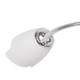 Lustra Silvia Crom+Alb 3xE27 60W