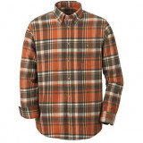 Camasa Blaser Flanel Fabian, maro, maneca lunga (Marime: XL)