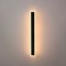 Aplica LED de Exterior Mack, Lungime 60cm, 8W, IP65, Metal, Liniar, Negru ModernLight Concept