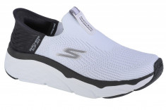 Pantofi de alergat Skechers Slip-Ins Max Cushioning - Smooth 128571-WBK alb foto