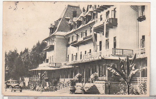bnk cp Calimanesti - Casa de odihna CCS - circulata 1955 - Libraria noastra