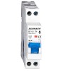 AM417506-- : Intreruptor automat AMPARO, 4,5kA, C6A, 1P+N, 1modul