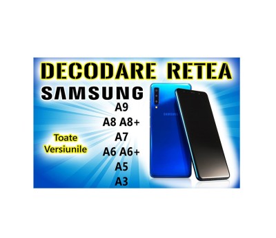 Decodare retea SAMSUNG Galaxy A9 A8 A8+ A7 A6 A6+ A5 A3 Toate Versiunile SIM Unlock foto