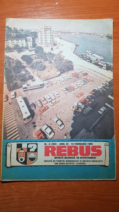 revista rebus 15 februarie 1989