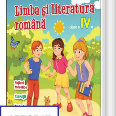 Caiet de pregătire la Limba și literatura română. Clasa a IV-a, semestrul 1 - Paperback brosat - Ştefania Ciobanu - Sigma