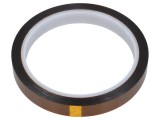 Bandă pentru temperaturi ridicate 0,07mm 50% ambră max. 230&deg;C