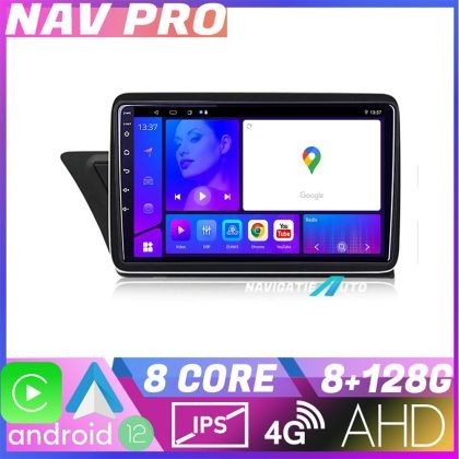 Navigatie Audi A4 A5 B8 cu MMI3G EDOTEC-LITE Android Ecran 720P Octa Core 8 128 Carplay CarStore Technology