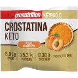 Mini Tarta Keto Proteica cu Piure de Caise fara Zahar Low Carb 50g