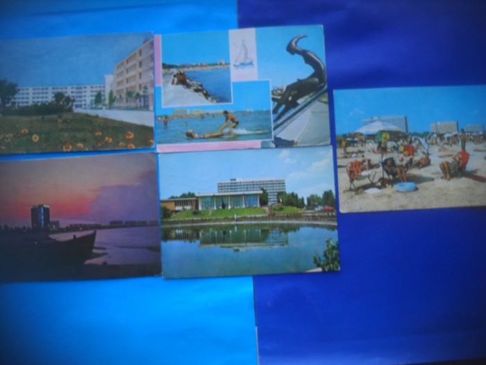 HOPCT LOT NR 619 MAMAIA-IP -CT-5 CARTI POSTALE-RSR-CIRCULATE