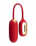 Ou Vibrator Muse Red - Music Control Bluetooth Silicon Rosu, Svakom