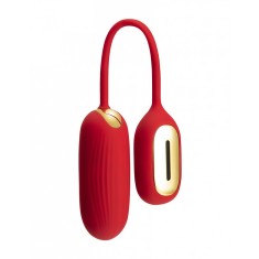 Ou Vibrator Muse Red - Music Control Bluetooth Silicon Rosu