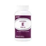 Gnc Natural Vitamin E 400 Ui, Vitamina E Naturala Cu Mix De Tocoferoli, 180 Cps
