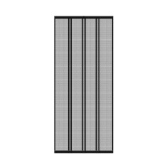 Plasa tantari pentru usa Delight, 100 x 220 cm, Negru