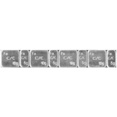 Greutati Fe de 5 si 10g autoadezive pentru echilibrare jante