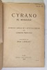 Cyrano de Bergerac, Edmond Rostand - Comedie Eroica, 1920, Editura Viata Romaneasca, Teatru in Versuri