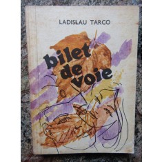 LADISLAU TARCO - BILET DE VOIE