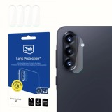 Folie de protectie Camera Spate 3MK Protection pentru Samsung Galaxy A17 5G, Sticla Securizata, Set 4 bucati, Transparenta