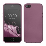 Husa Kwmobile pentru Apple iPhone SE/iPhone 5/iPhone 5S, Mov, Silicon, 40816.230, Carcasa