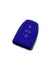 Husa cheie auto din silicon Audi B6 B7 B8 A4 A5 A6 A7 A8 Q5 Q7 R8 TT S5 S6 S7 S8 SQ5 RS5 &ndash; Albastru, Xenon Bright