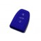 Husa cheie auto din silicon Audi B6 B7 B8 A4 A5 A6 A7 A8 Q5 Q7 R8 TT S5 S6 S7 S8 SQ5 RS5 &ndash; Albastru