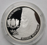 BNR - 10 LEI 2010 . PATRIARHUL NICODIM MUNTEANU ., Argint