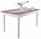 Masa living Shabby Chic lemn alb HMA12