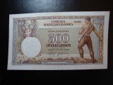 Bancnota Serbia 500 Dinari 1942, Stare Superba - Numismatica Europa