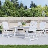 Gossi perne scaune gradina 4 buc. negru 50x50x3 cm tesatura oxford