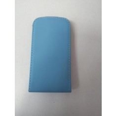 Husa Telefon Flip Vertical iPhone 3 Blue