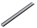 Profi modul LED lăptoasă neagră 1m aluminiu anodat