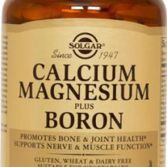 Calcium Magnesium plus Boron Solgar 100cps