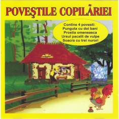 CD Daniela Crasnaru ‎– Poveștile Copilãriei, muzica pentru copii