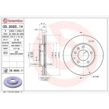 Set disc frana Mazda 323 F 6 Liftback (Bj) 09.98-07.04, 323 S 6 Sedan (Bj) 05.98-07.04, 6 Estate (Gy) 01.02-02.08, 6 Hatchback (Gg) 08.02-12.08, 6 Se