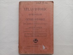 ATLAS ISTORIC AL ROMANILOR CU CETIRI ISTORICE PENTRU UZUL ... - NATHALIA TULBURE
