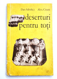 Dan Sdrobici / Alex Coara - Deserturi pentru Toti _ Ed. Tehnica 1973