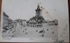 Carte postala, Brasov Primaria, inceput de secol XX