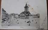 Carte postala, Brasov Primaria, inceput de secol XX