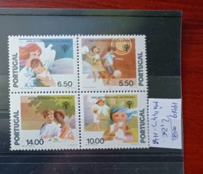 TS21 - Timbre serie Portugal - Portugalia - 1979 Mi1443-1446 foto